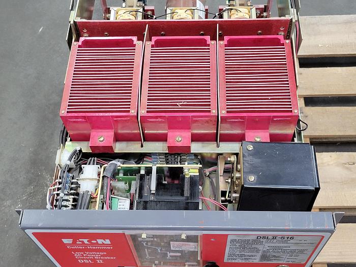 Used Eaton Cutler-Hammer DSLII-516 1600 Amp 3 Pole Low-Voltage Fused Power Circuit Breaker