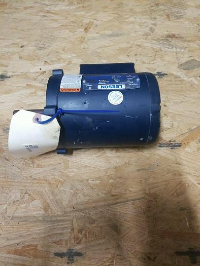 Used Leeson A4T11NC3C Motor 1/3 hp 230/480