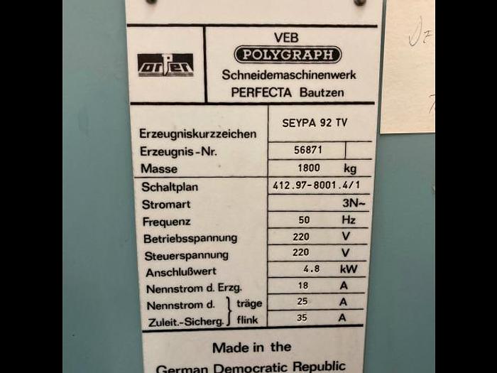 Utilisé PERFECTA SEYPA 92 TV