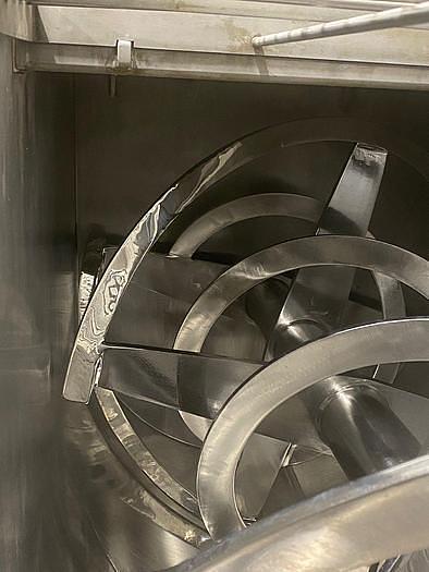 Used 100 CU. FT. DOUBLE RIBBON BLENDER - S/S - 50 HP