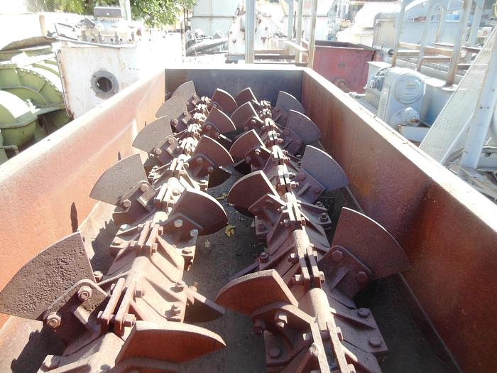 Used Mixer, Pug Mill, Jeffrey, Twin Shaft, 50 HP #S737680