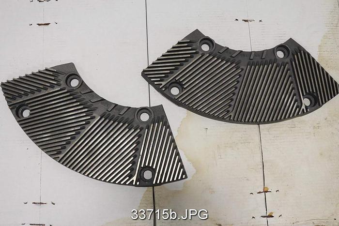 Unused Beloit DD4000 Refiner Disc Set, 26" Rotor #33715