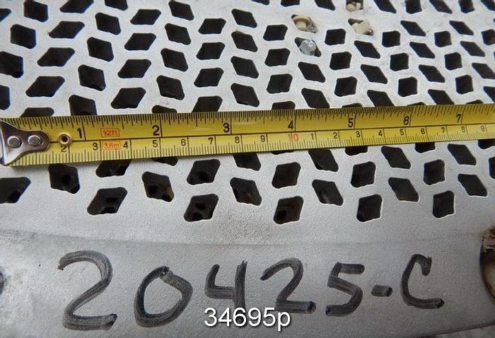 Used Kadant 14' Pulper, 57" Vokes Rotor, Diamond Grip Extraction Plate #34695