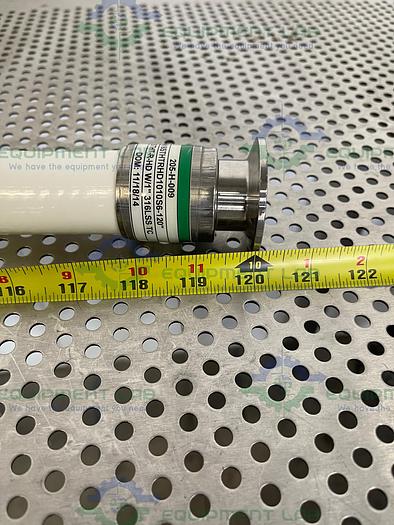 Used Sani Tech  STHT-R-HD-1000 120" Silicone Hose w/ 1" Sanitary Fitting