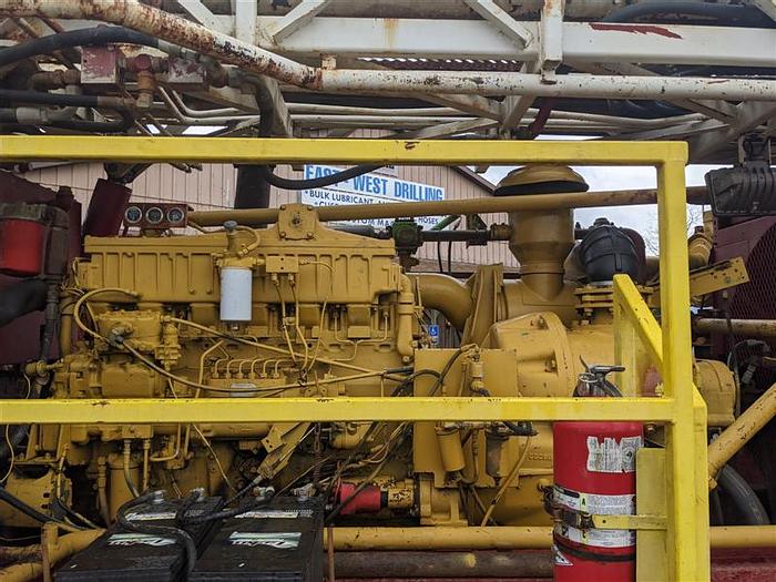 Used 1977 Chicago Pneumatic 7000 Top Head Drive Rotary Drill Rig