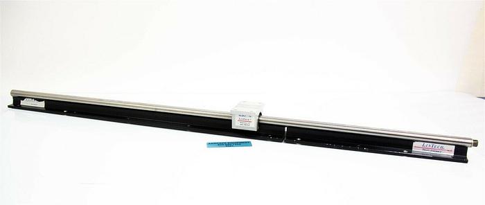 Used Lintech SLBO-10 Pillow Block Linear Bearing & Shaft Assembly 36"L x 1/2"W (9221
