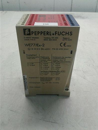 Used Pepperl + Fuchs WE77/Ex-2 Safety Relay Switch