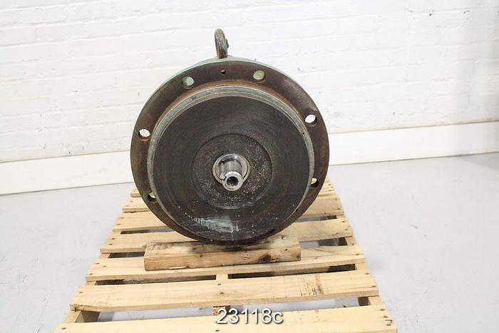 Used Goulds 3175 Pump, 3X6X14, 14" Diameter (Full Size), Bronze Casing, Stainless Steel Impeller, Bronze Stuffing Box, Stainless Steel Suction Side Plate, Packing #23118