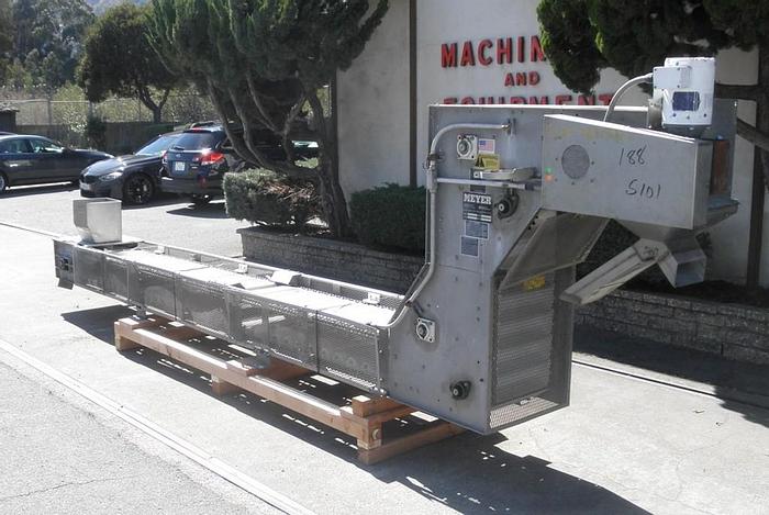 Used Elevator, Bucket, Z-Frame, 16' X 5' X 4', S/st, Meyer, #S741110