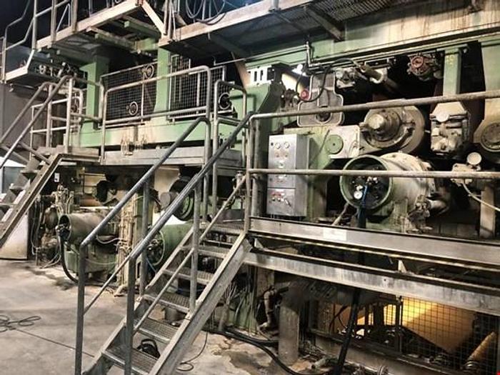 Used (PM0-56) Voith card board machine, cylinder mould