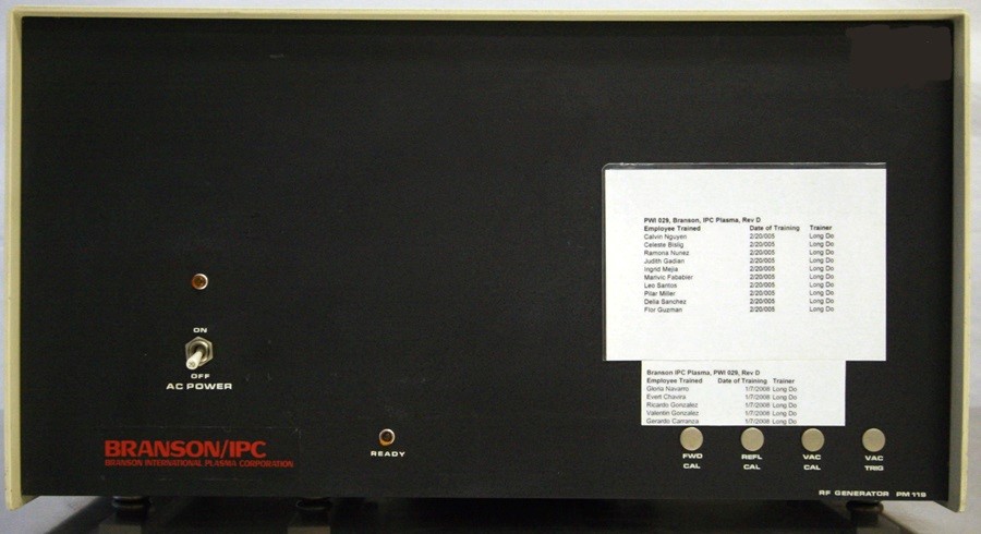 Used BRANSON/IPC 4055/2 Plasma Surface Treatment