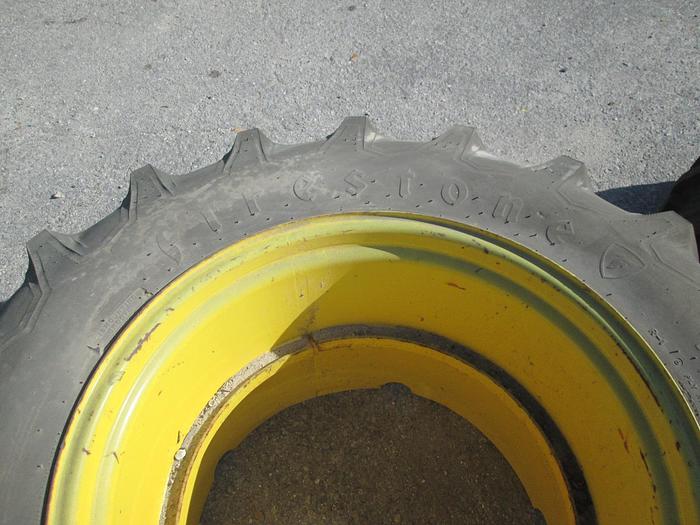 Used Firestone 16.9-30 Tractor Tires And Rims