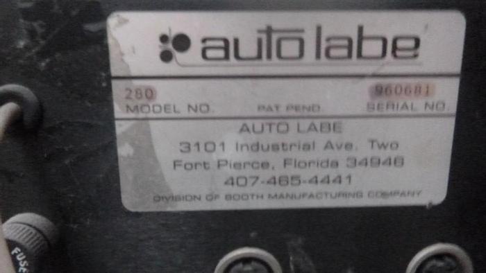 Used Labeler, Pressure Sensitive, Auto Labe, Mdl 550, Semi-auto #S743529