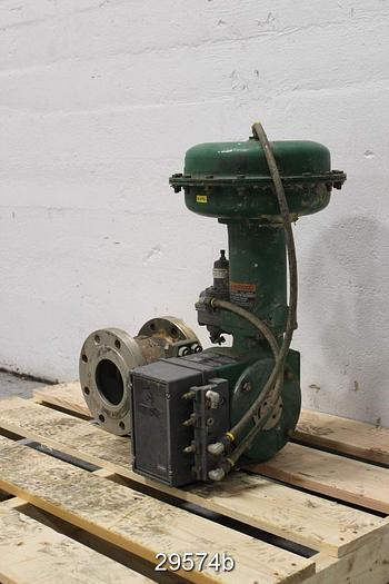 Used Fisher V150 4" V-Ball Control Valve #29574