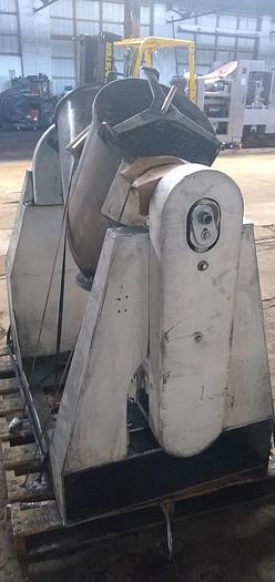 Usado 2 cuft Patterson Kelley Twin Shell blender with Liquid Solids Bar 2 cuft