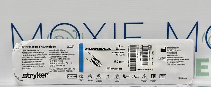 STRYKER 375-951-112 BARREL BUR 12-FLUTE, 1 BOX OF 5