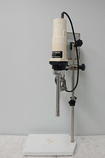 Used Brinkmann Polytron Kinematica Type PT 10/35 Homogenizer with Controller & Stand