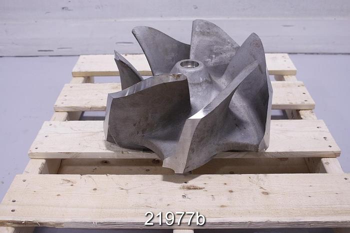 Used Goulds 3175 Impeller, 16.5", 6-Vane, Casting No.: 56626 (For 14x14x18 Pump) #21977