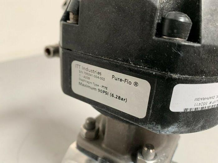 Used 3 ITT Pure-Flo 1.5" A217 Diaphragm Actuators & 2 1" A290 Diaphragm Actuators