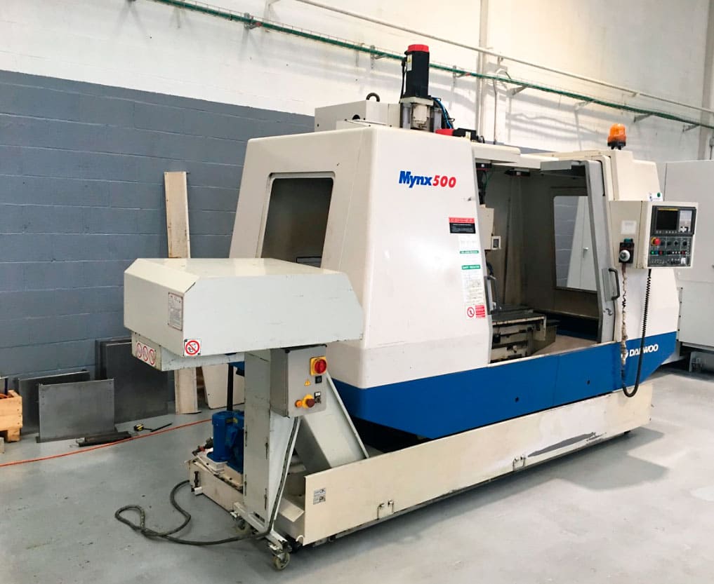 Used Daewoo MYNX 500 - Vertical Machining Centre - 2000