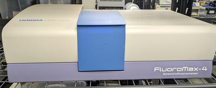Used Horiba Jobin Yvon FluoroMax-4 Spectrofluorometer w/ Software & Manual 85-250v