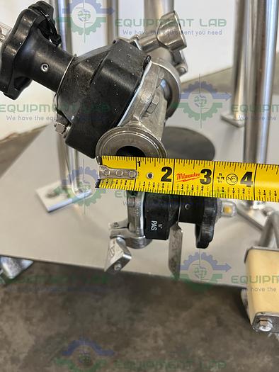 Used Begerow Beco-Integra Stainless Steel Filter Housing w/ Valves, 12" SS Housing