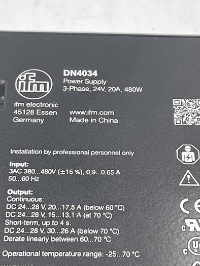 Used IFM DN4034