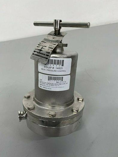 Used Steriflow 95 Stainless Steel Pressure Regulator w/ 3/4" Sanitary Fittings