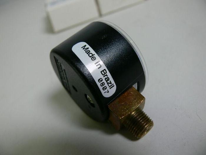 Used Lot of 6 Ashcroft 15W1005PH 01L 1 1/2" 15 PSI 1/8" NPT Pressure gauge