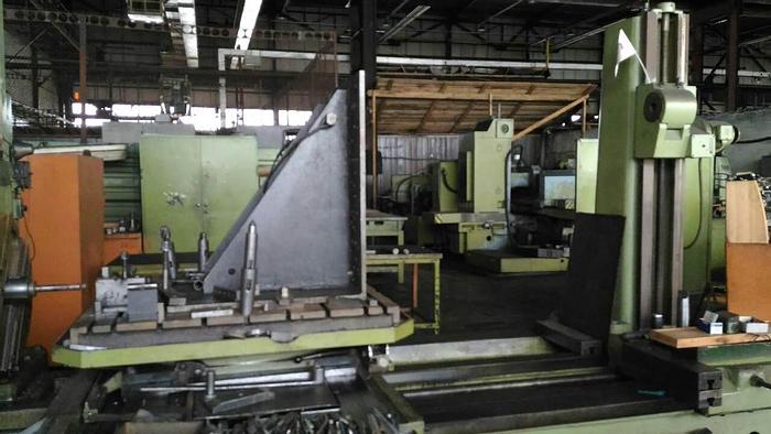 Used Borer Horizontal Table Type W100