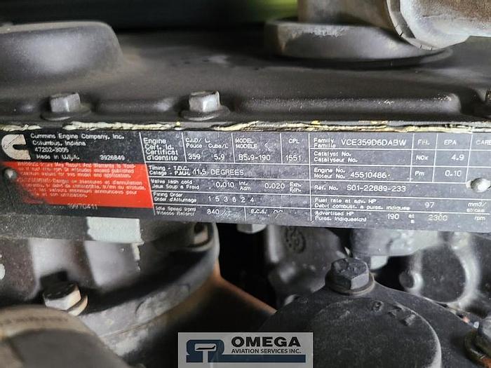 Used 1997 FMC LMD2000 Aircraft Deicer (2,000 total gallon tank cap)