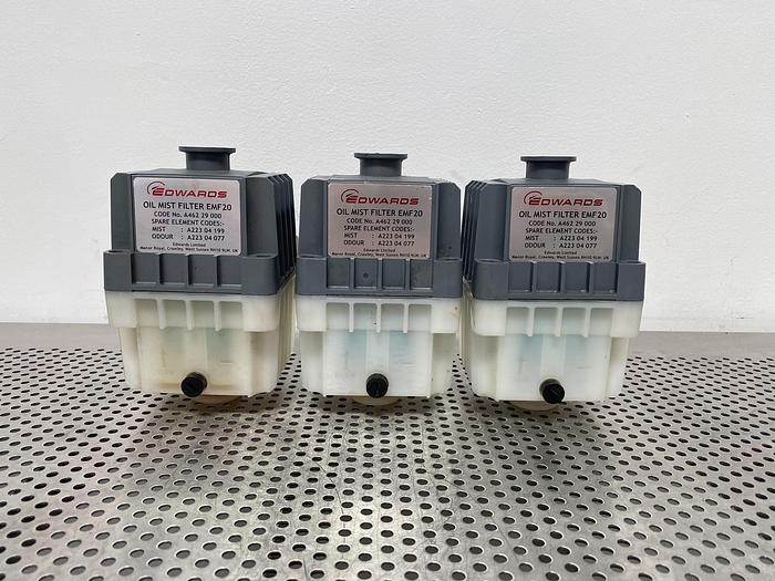 Used Edwards EMF 20 Oil Filter Mist Exhaust for Vacuum Pumps