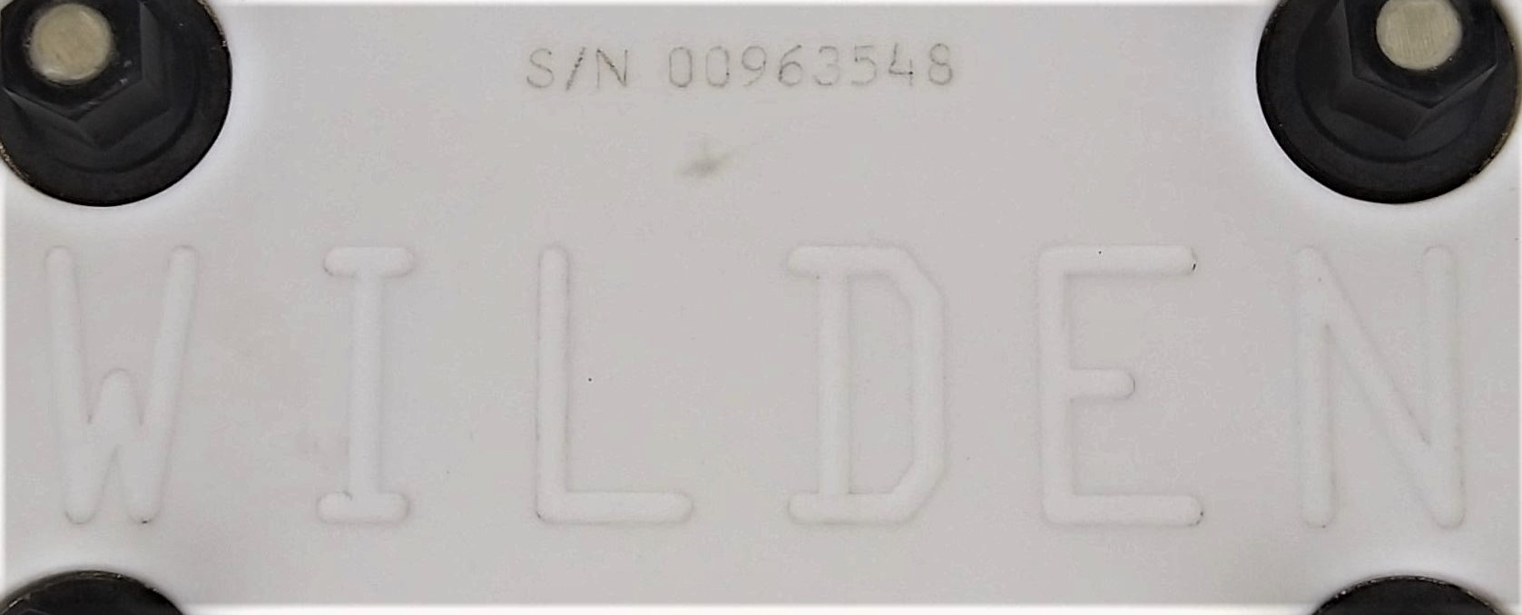 Used Wilden 05-5000-55/05-5080-55 Diaphragm Pump