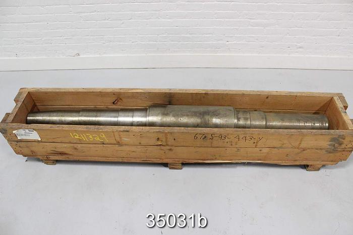 Unused Voith Morden 45HOC Pulper Shaft, 8" Diameter, 78" Long #35031