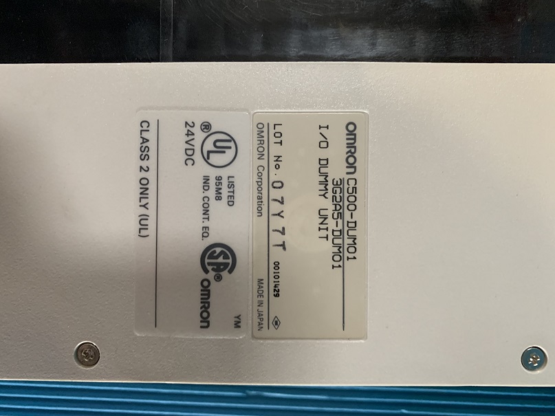 Used Omron Programme Controller C500-DUM01