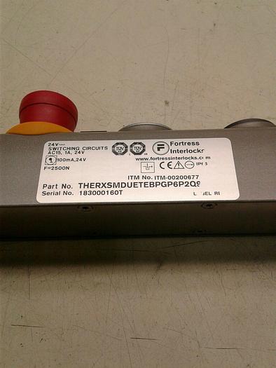 FORTRESS INTERLOCKS THERXSMDUETEBPGP6P2Q9 SERIAL # 183000160T