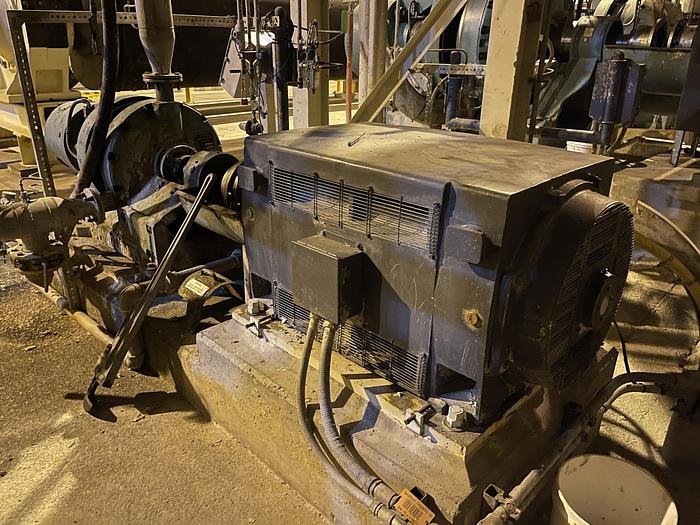 Used ANDRITZ SPROUT BAUER MODEL R20 TF-III REFINER WITH MOTOR