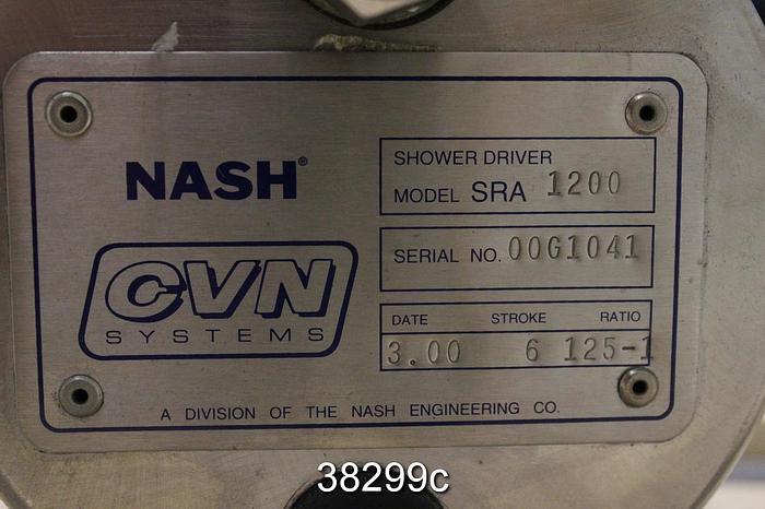 Unused Nash CVN Systems SRA-1200 Shower Oscillator, 6" Stroke, 125/1 Ratio #38299