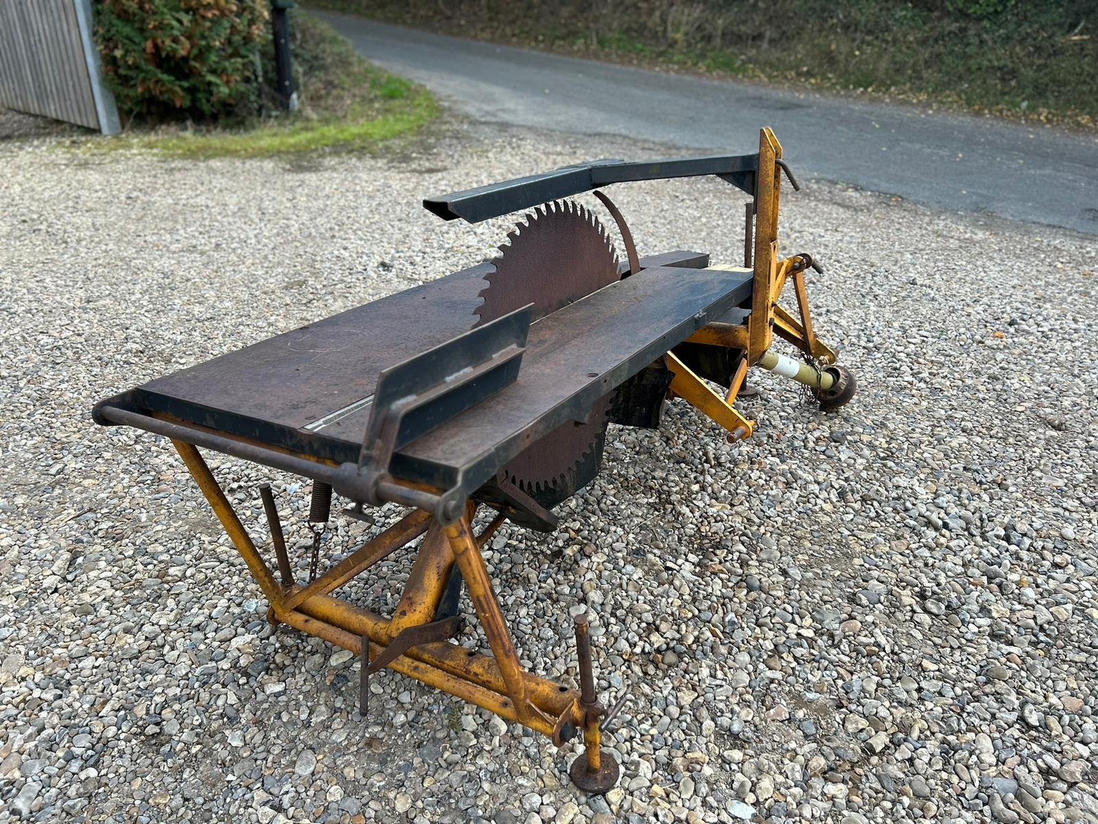 Used McConnel Allwork Saw Bench