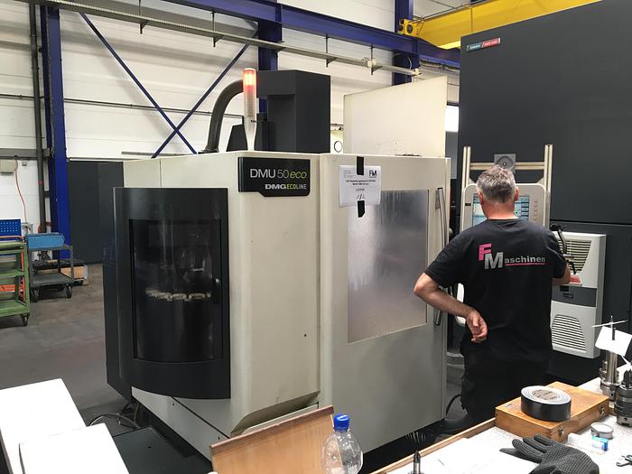 Gebraucht DMG DMU 50 eco (3+2)  Steuerung SIEMENS 810D Shopmill