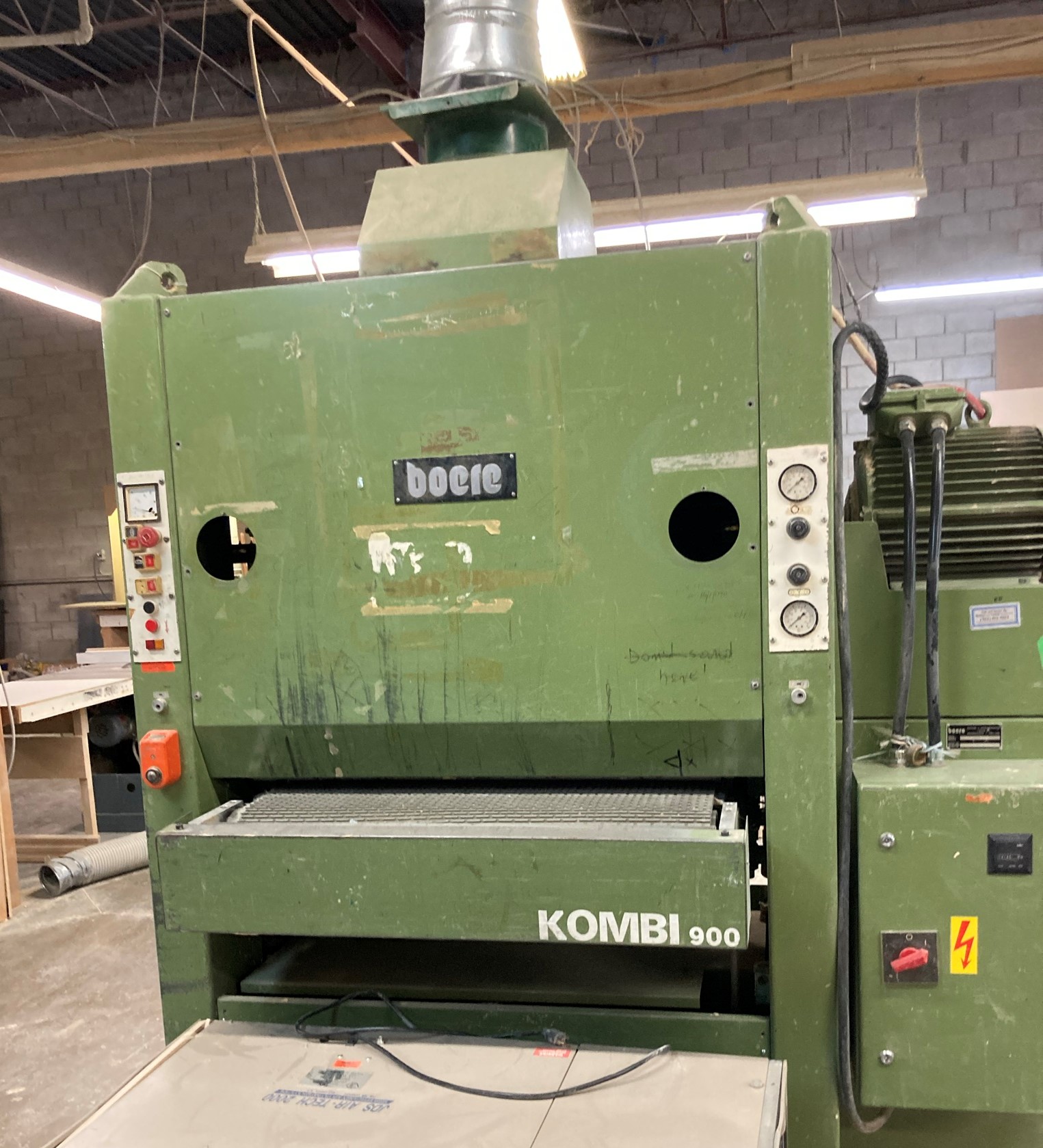 Used Boere Kombi 900 Wide Belt Sander