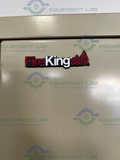 Used FireKing CF7236-DPA 72" High Two Door, 4 Shelf Fire Resistant Storage Cabinet