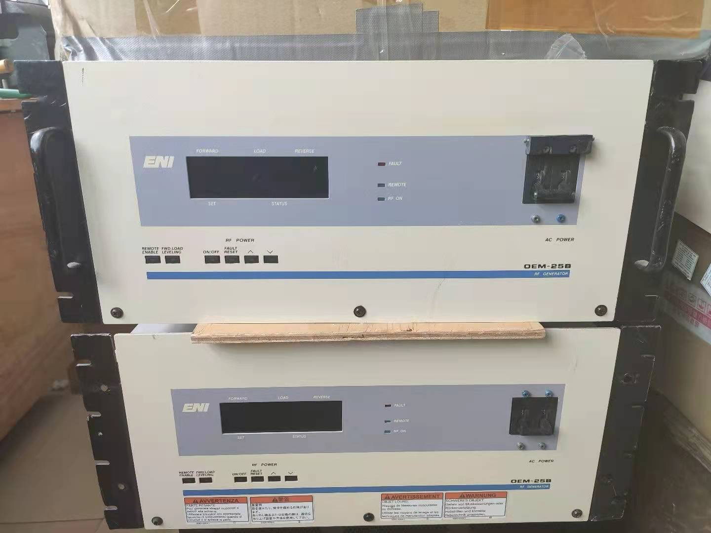 Used ENI OEM-25B-01 RF Generator