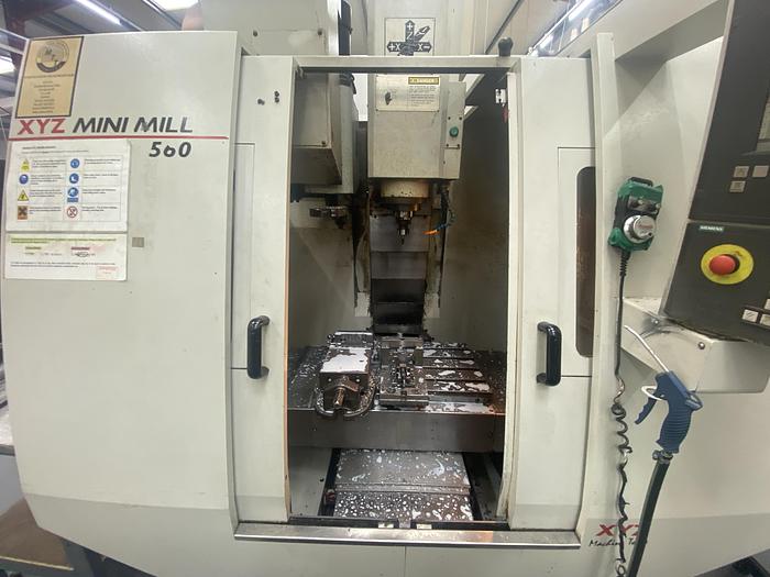Used 2006 XYZ Mini Mill 560 Vertical Machining Center