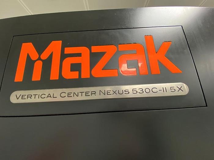 Used 2018 Mazak Vertical Center Nexus 530C-II 5X Machining Center