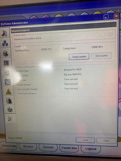 Used 2014 Bystronic  BySprint Pro 4020 Co2 Laser