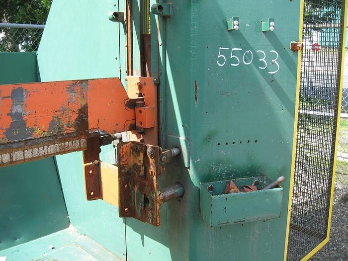 Used ROLL SPLITTER 68" DIA. X 72" FACE SANDY HILL OSCILLATING