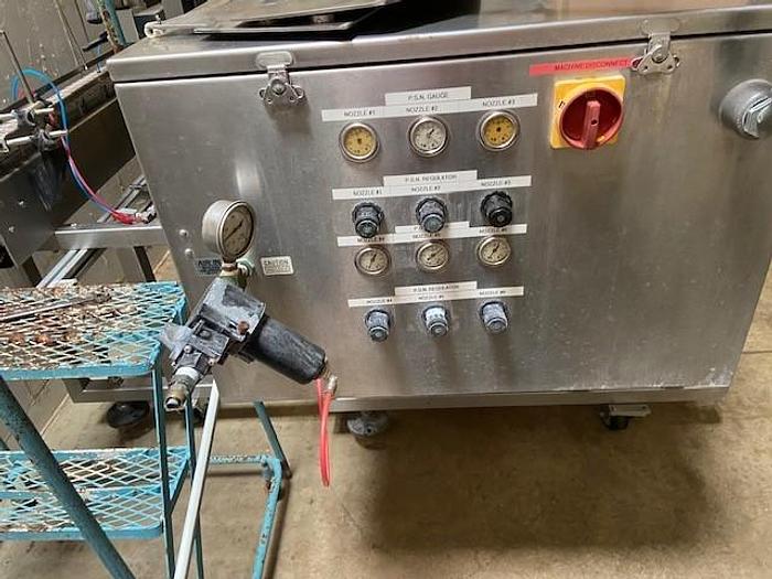 Used Filler, Bottle, 6-Head, Inline, Oden, Pro Fill 3000, S/st #A744832