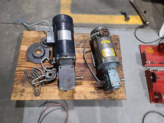 Used Leeson Direct Current Permanent Magnet Motor
