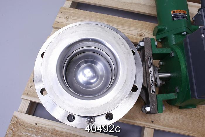 Used Fisher 8" V150 Vee Ball Valve #40492